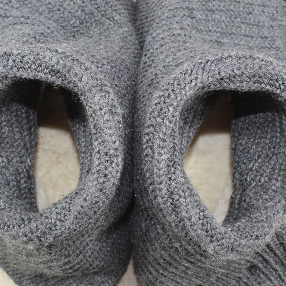 UGG Australia Gray Knit Sweater Classic Cardy Tall Boots Size US 7 - Picture 7 of 12